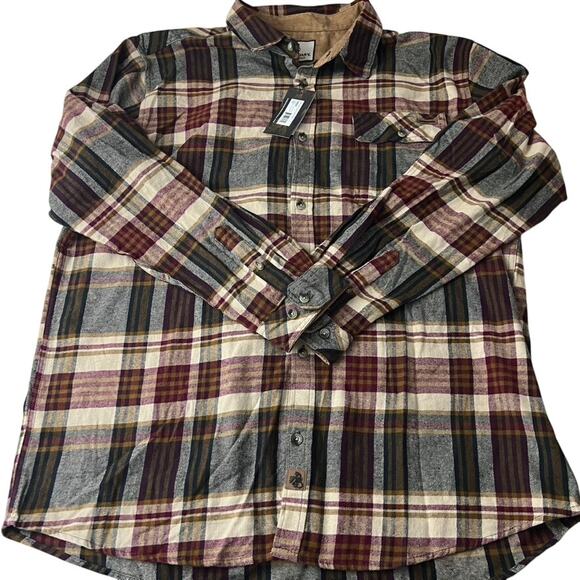 Legendary Whitetails Men Buck Camp Flannel Shirt Size 2XT - Picture 1 of 12